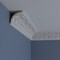 Ekena Millwork 3 1/2"H x 3 1/2"P x 5"F x 94 1/2"L, (6 3/8" Repeat), Rose Crown Moulding MLD03X03X05RO - alternate 9